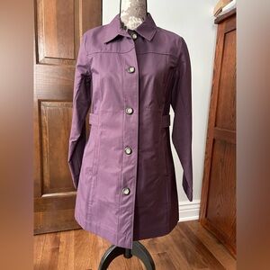 Eddie Bauer Women's Plum Trench Coat